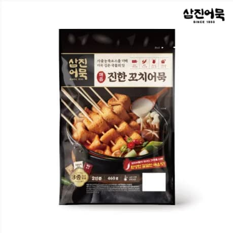 [삼진어묵] 매콤진한 꼬치어묵 460g