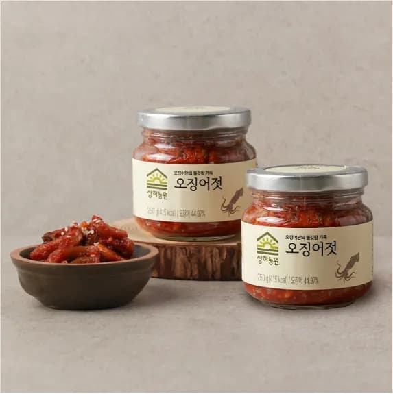[상하농원] 오징어젓 250g