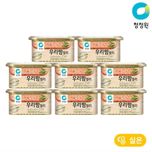 [청정원] 우리팜델리 190g, 8개