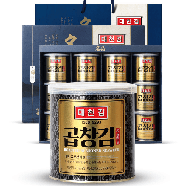 [대천김] 곱창김 캔김 30g 12캔