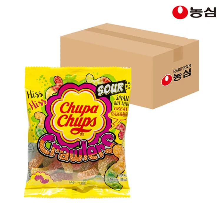 [츄파춥스] 사워크롤러 10입