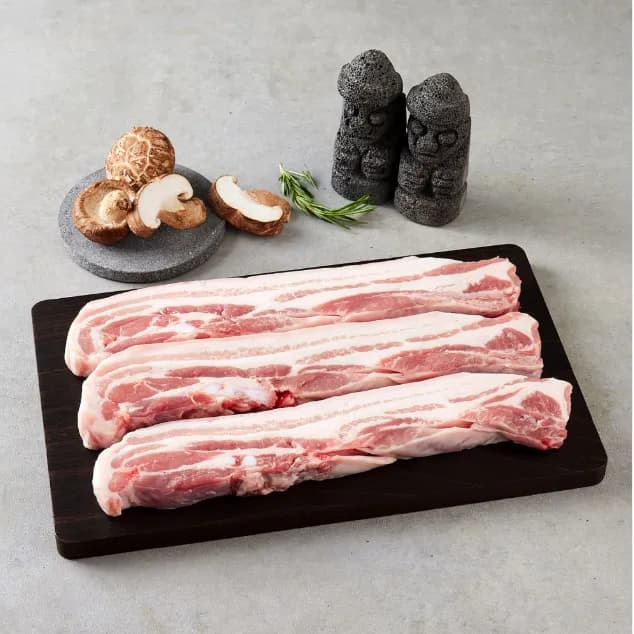 [어나더미트] 청정제주 흑돼지 삼겹살 500g