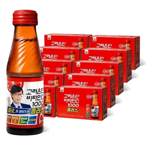 [고려은단] 비타민C 1000 플러스 100ml × 100개