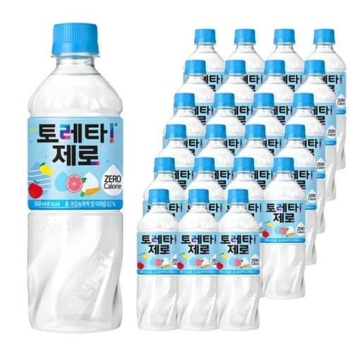 제로 이온음료, 500ml, 24개