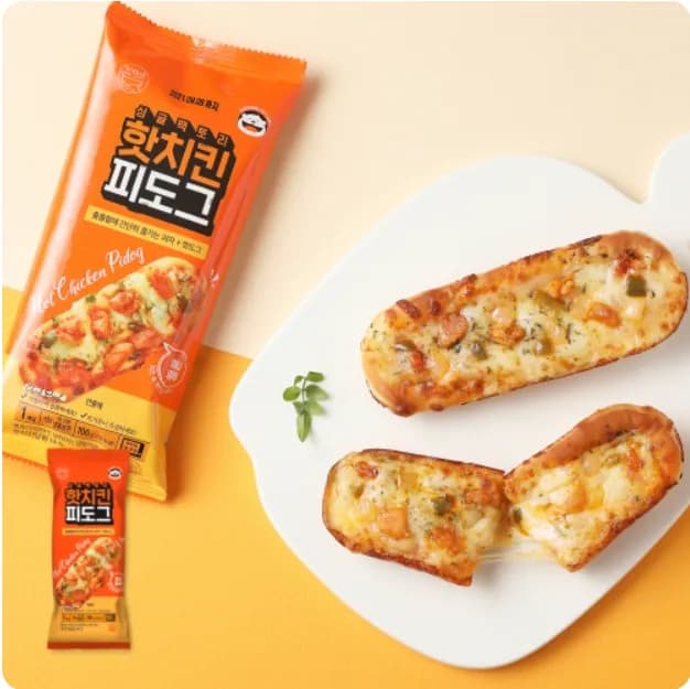 [푸드박스] 핫치킨 피도그 100g X 3개