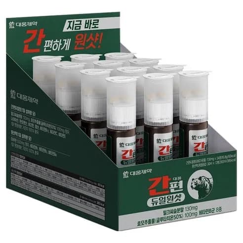 [대웅제약] 간편듀얼원샷 30ml × 12개