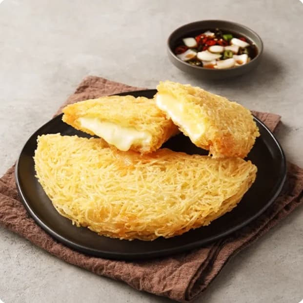 [푸딩팩토리] 반달치즈 감자채전 9인치 (350g x 5ea)